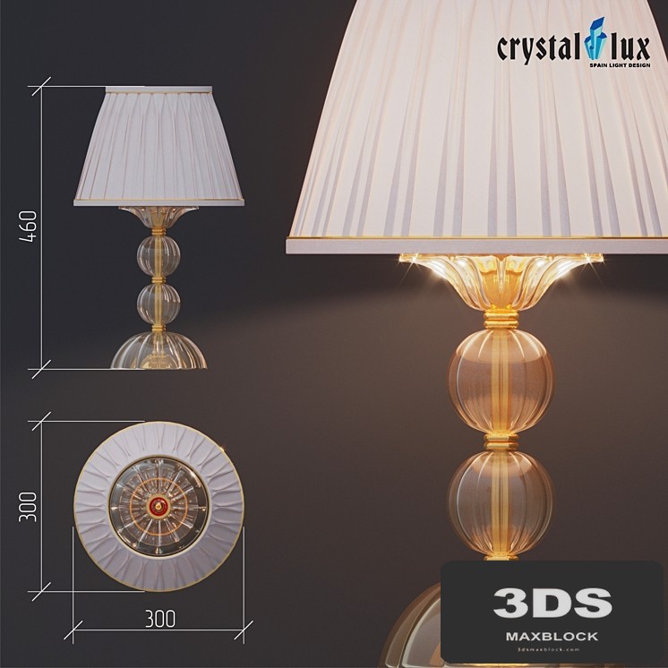 Table Lamp Dream Crystal Lux