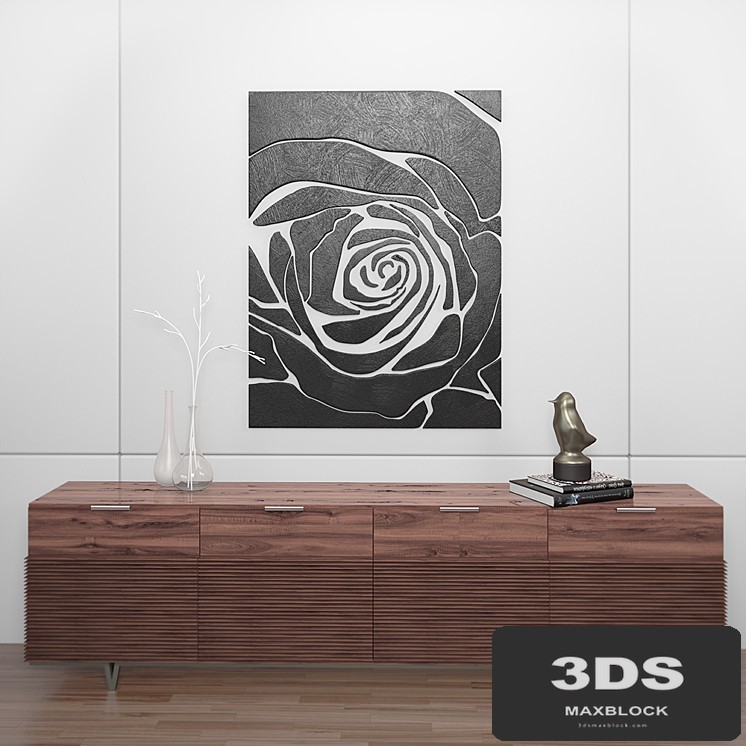 Decorative set Rose