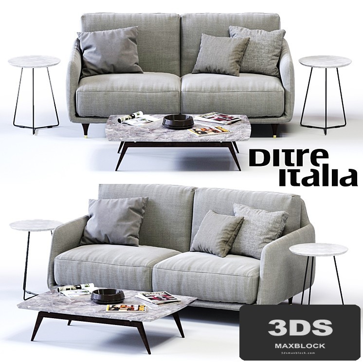 Ditre Italia ELLIOT 2-er Sofa