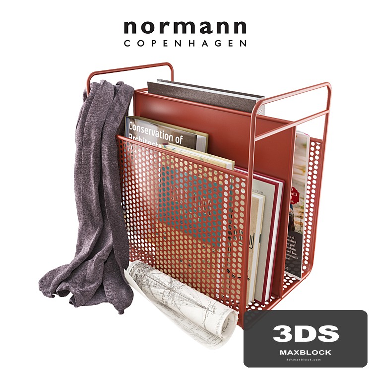 Normann Copenhagen Analog Magazine Rack