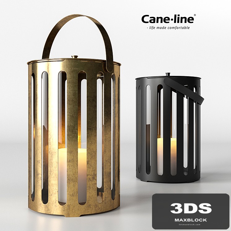 Cane-Line Lighttube Lantern Small