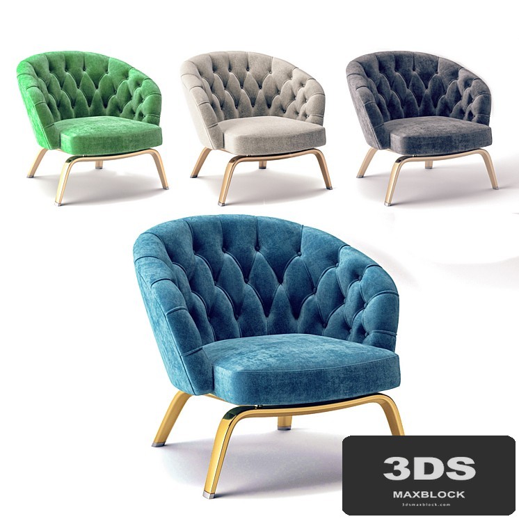 minotti armchair