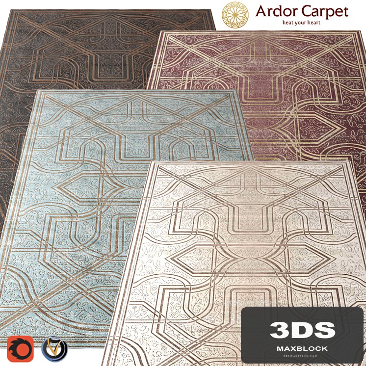 Carpet Ardor (Route) 2400h3000 (4 colors)