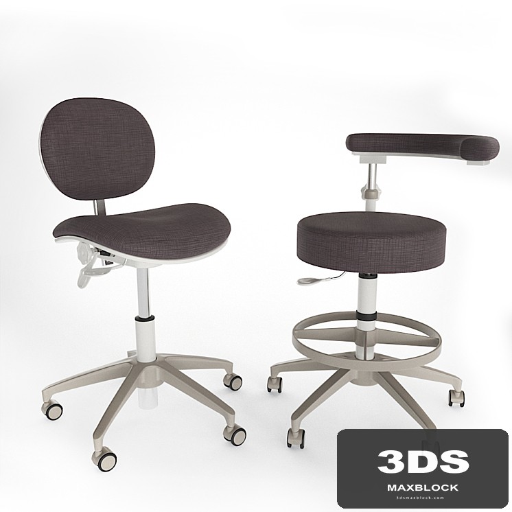 Pelton Crane dental stools