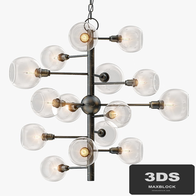 Currey and Company Panpoint Chandelier