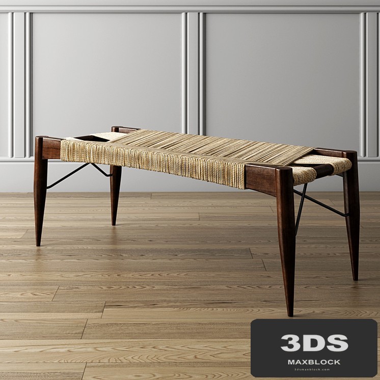 CB2 wrap bench