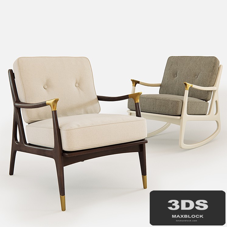 Anthropologie Haverhill Rocking Chair