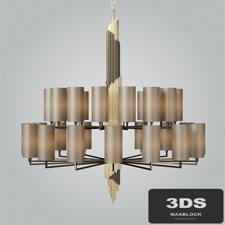 Officina Luce "SHINE" Chandelier - 2811