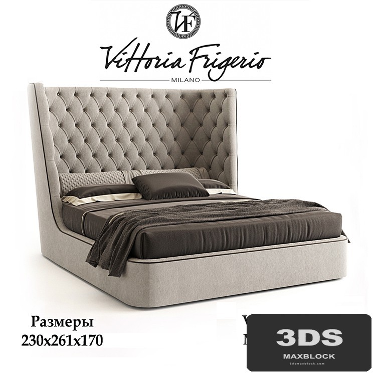 Vittoria Frigerio Medici high bed