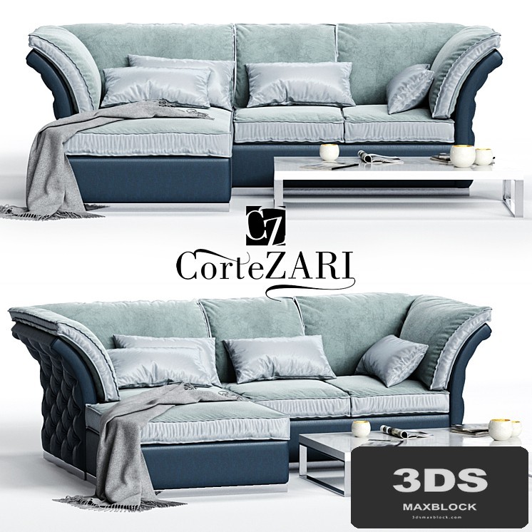 CorteZARI TIAGO Corner Sofa