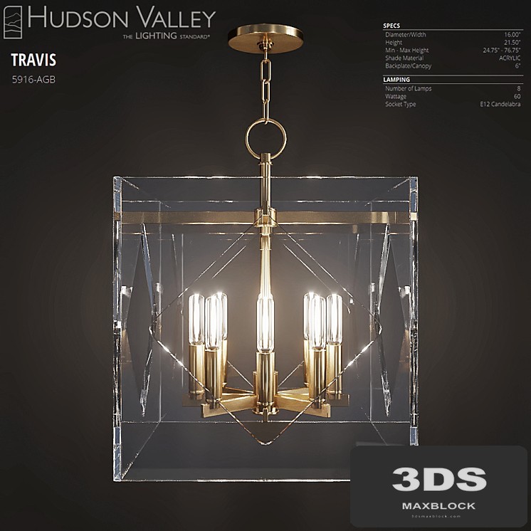Hudson Valley TRAVIS 5916-AGB