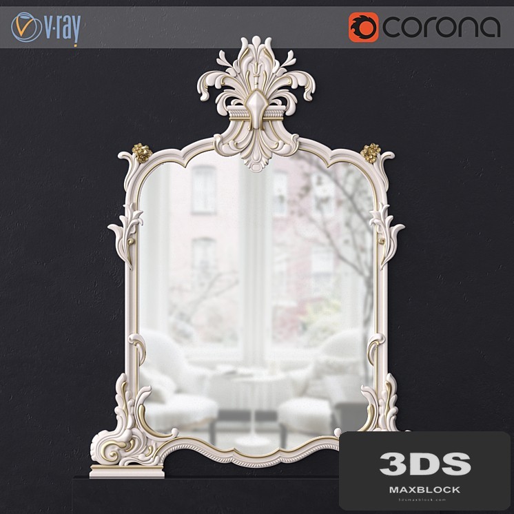 Classic mirror Silik