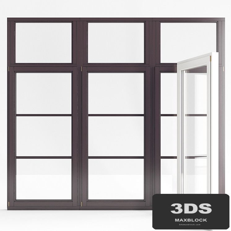 Wooden double-glazed windows