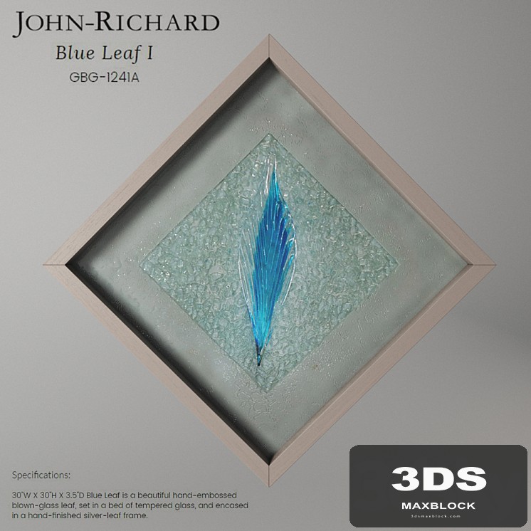 Blue Leaf II poster