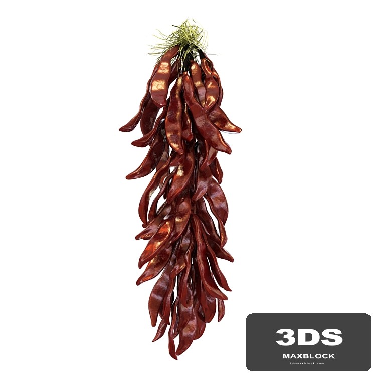 A bundle of red pepper