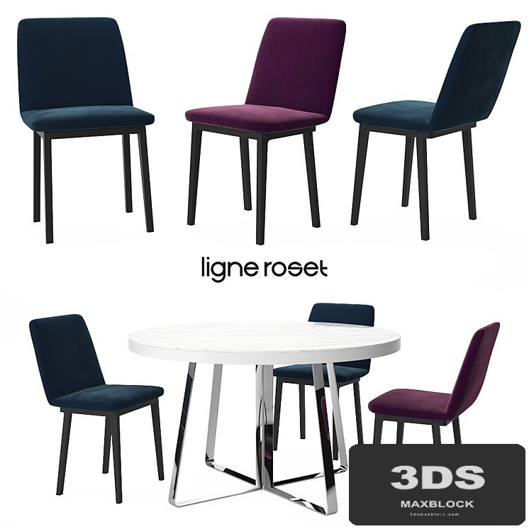 Ligne Roset Tadao chair | Ava table