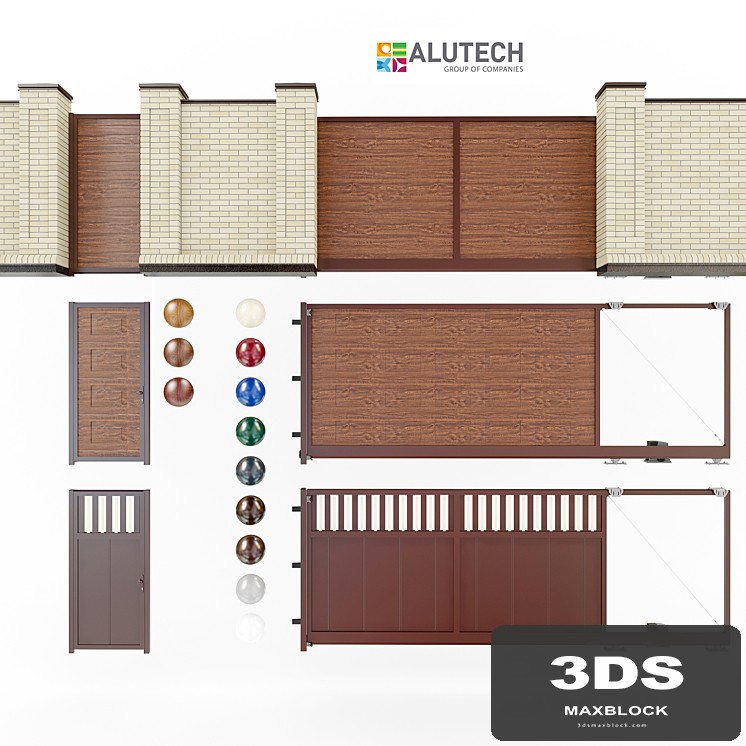 Gate alutech 1