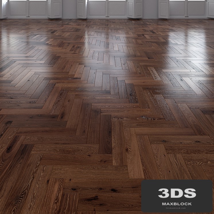 Oak Herringbones dark floor