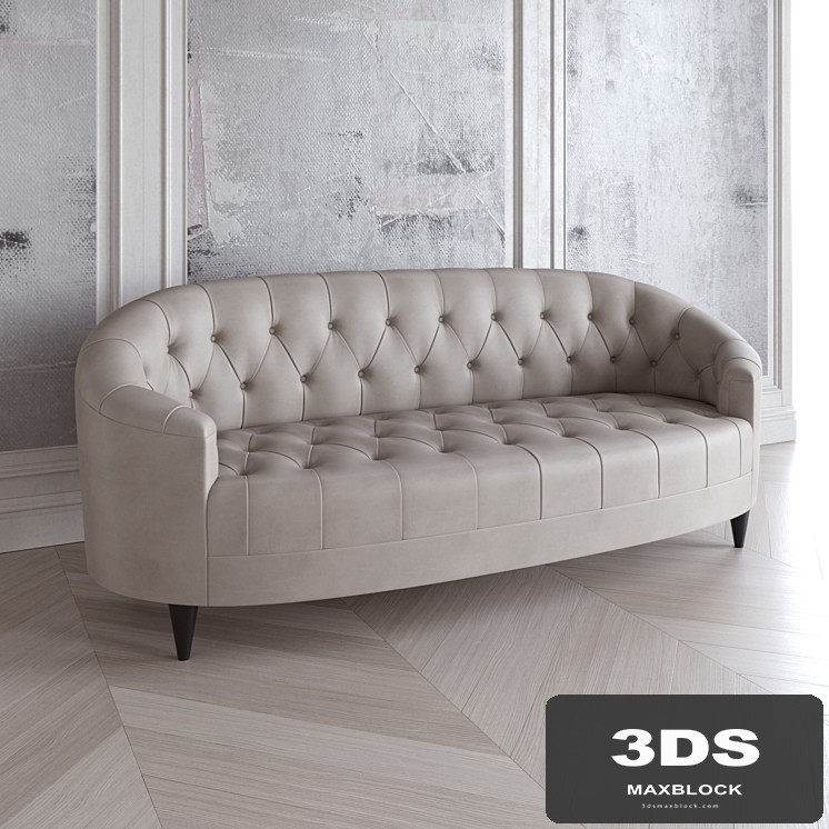 Baker Furniture Oval sofa