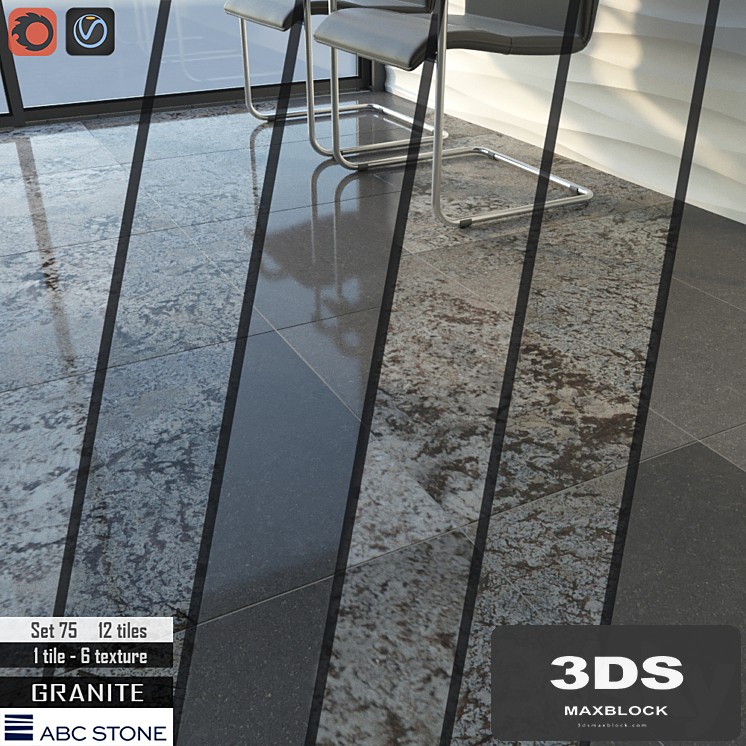ABC stone Set 75