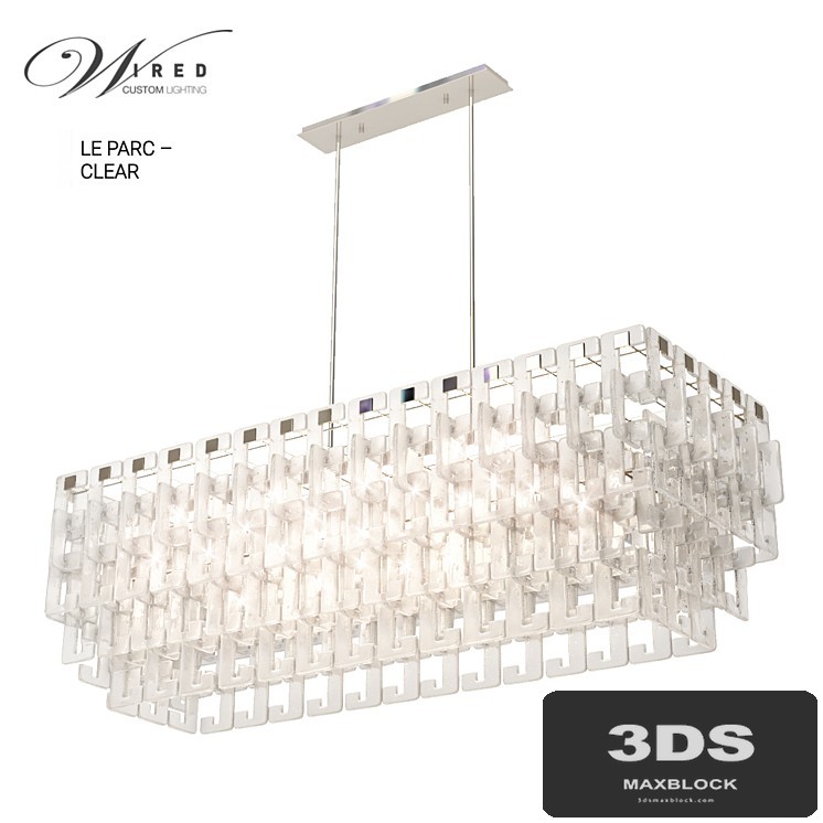 Le-parc-clear by Wired Custom lighting