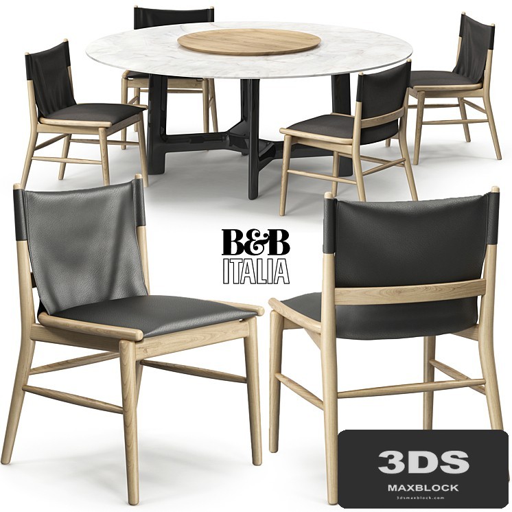 Jens chair Alex table B&B Italia