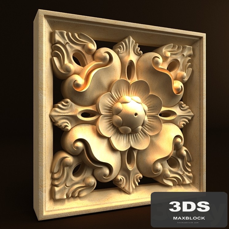 Bali Carving ornament 016