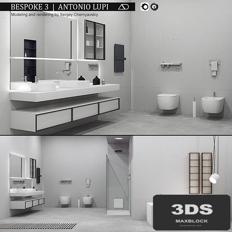 Bathroom furniture set Bespoke 3