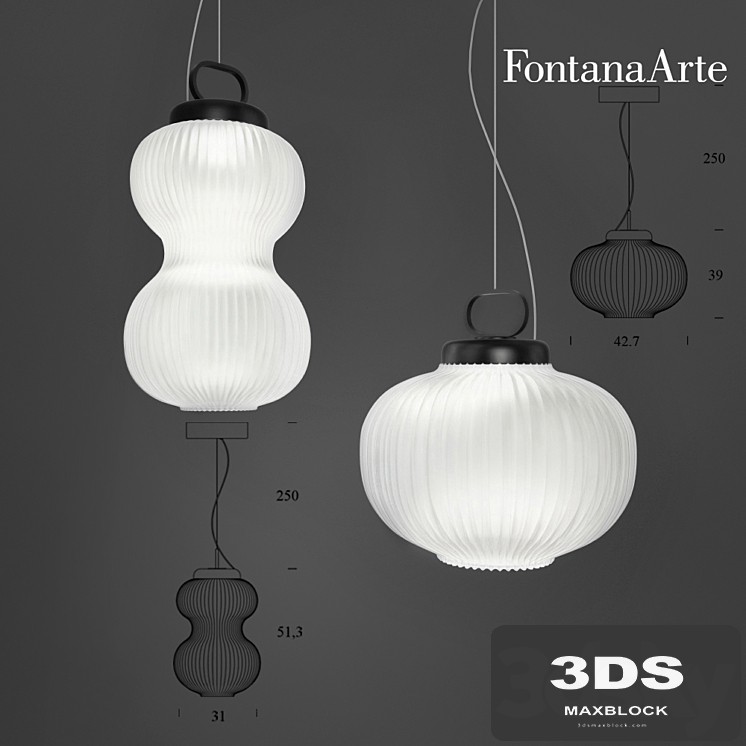 Fontana arte Kanji