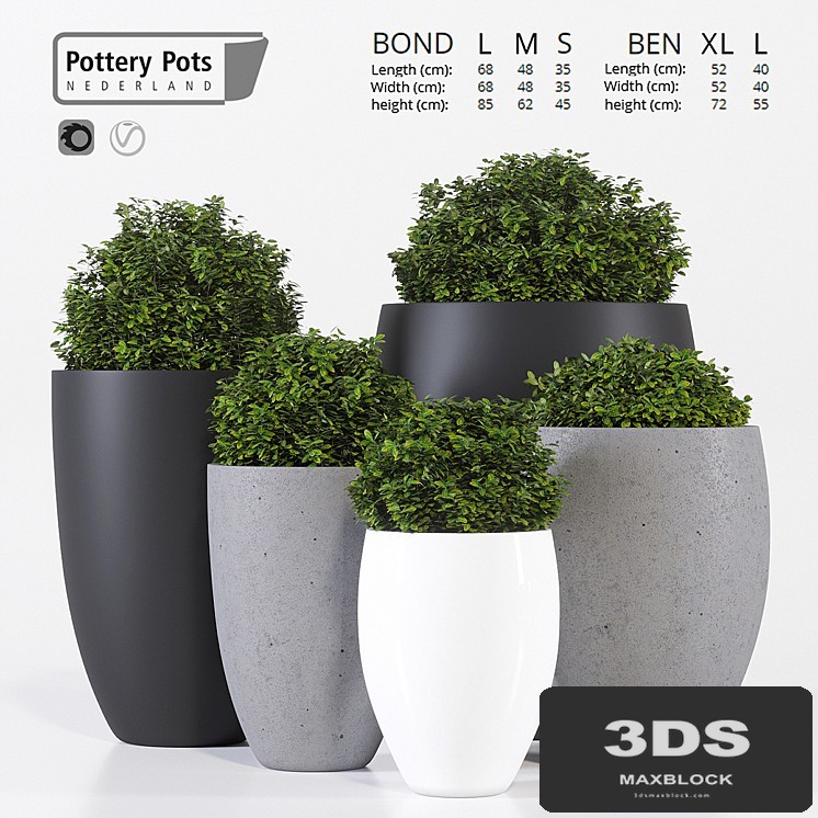 Potterypots five