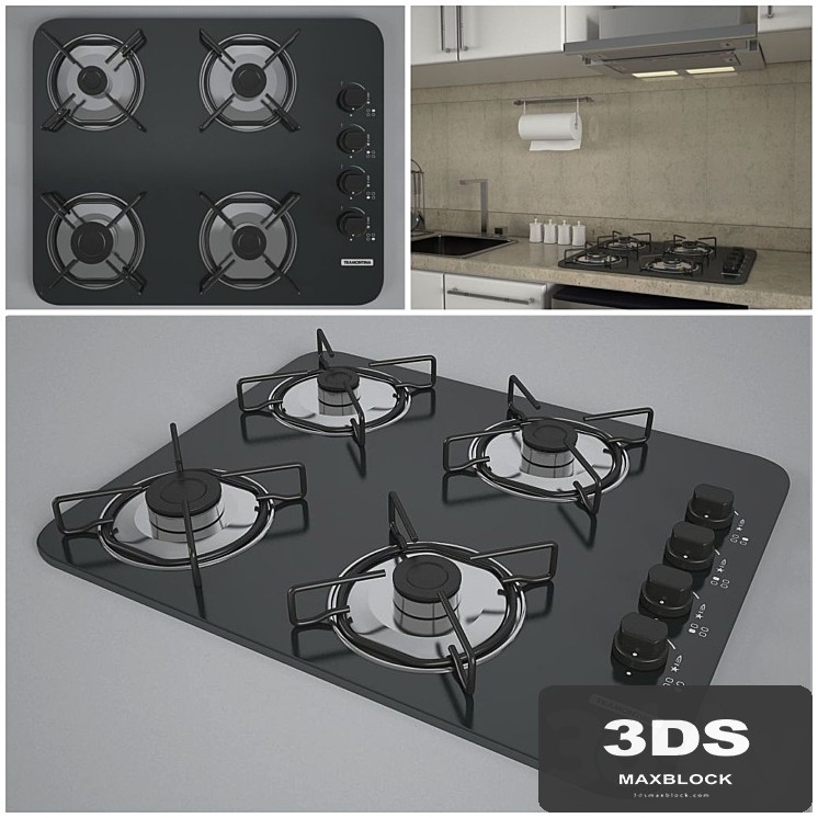 Cooktop Tramontina Brasil 4GG 55