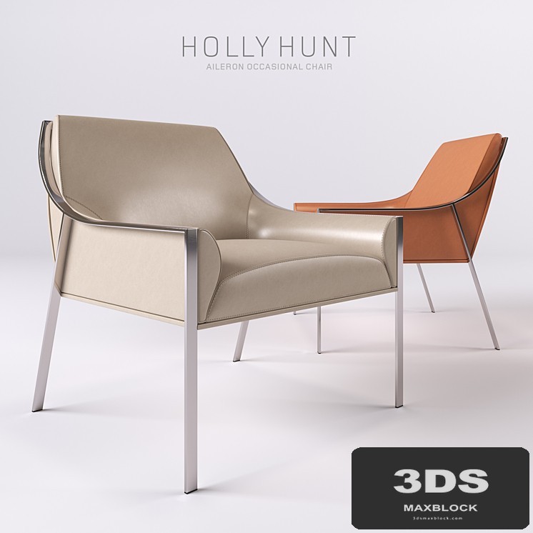 HOLLY HUNT AILERON OCCASIONAL CHAIR