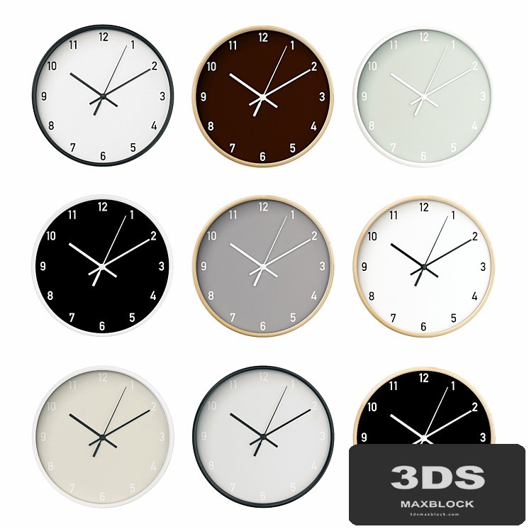 Wall clock 13