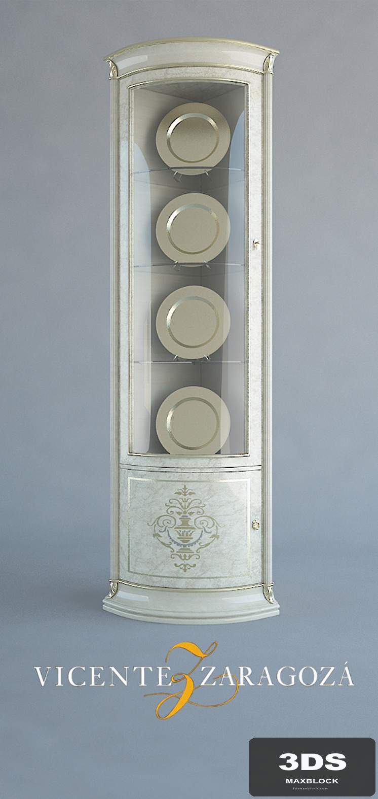 Vicente Zaragoza/California/Corner glass case