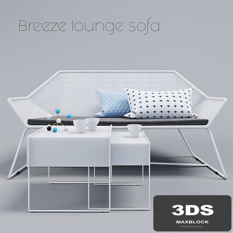 Breeze 2 seater lounge sofa