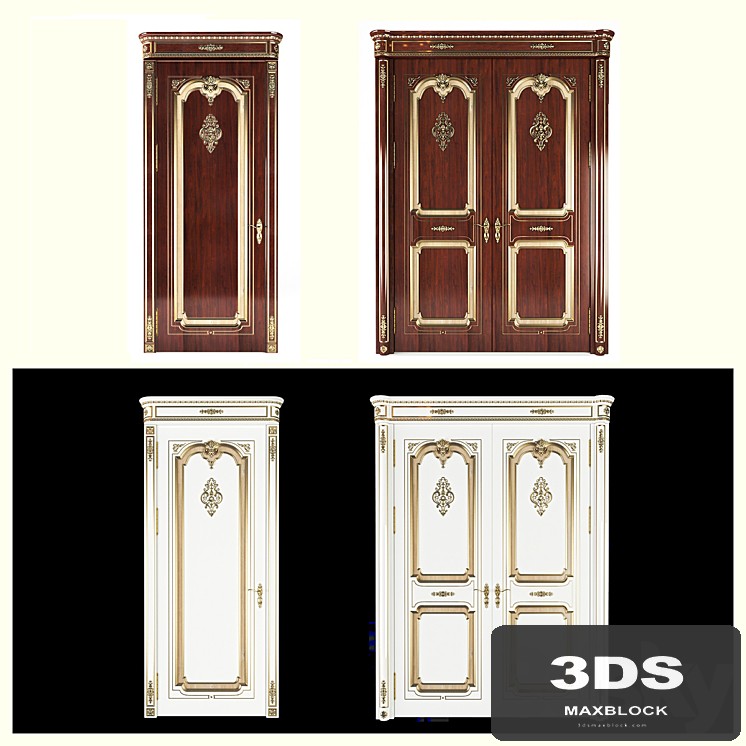 Classical interior doors