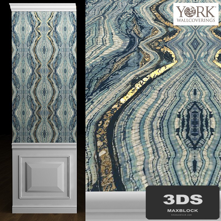 York Kashmir Kaleidoscope Wallpaper