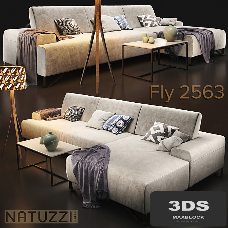 Sofa natuzzi Fly 2563