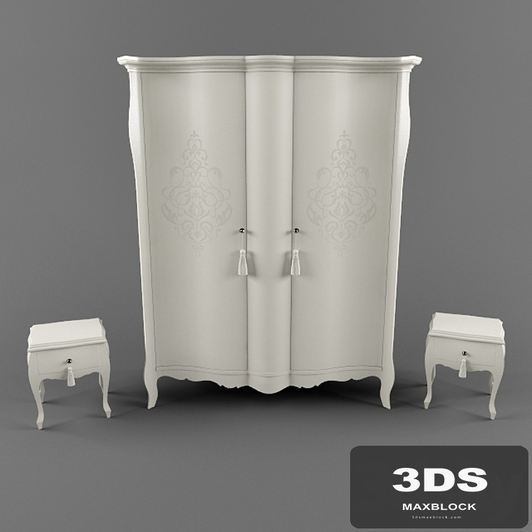 + bedside cabinet