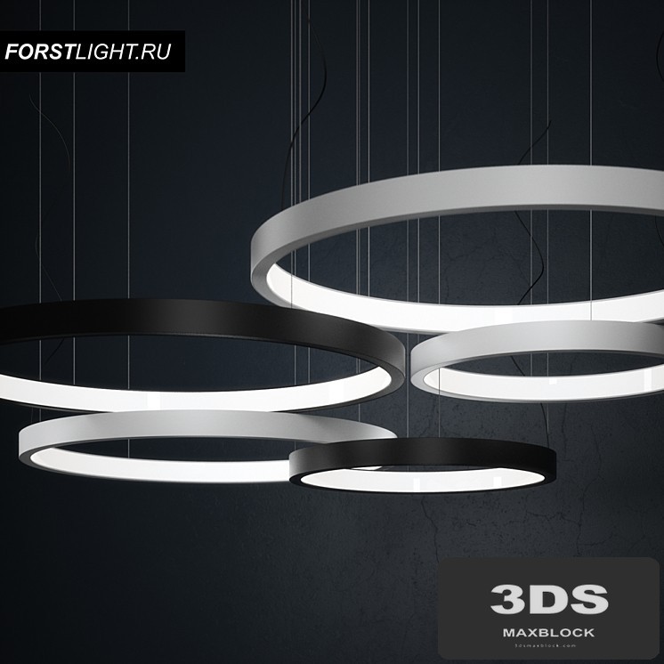 Pendant lamp Forstlight HOOP