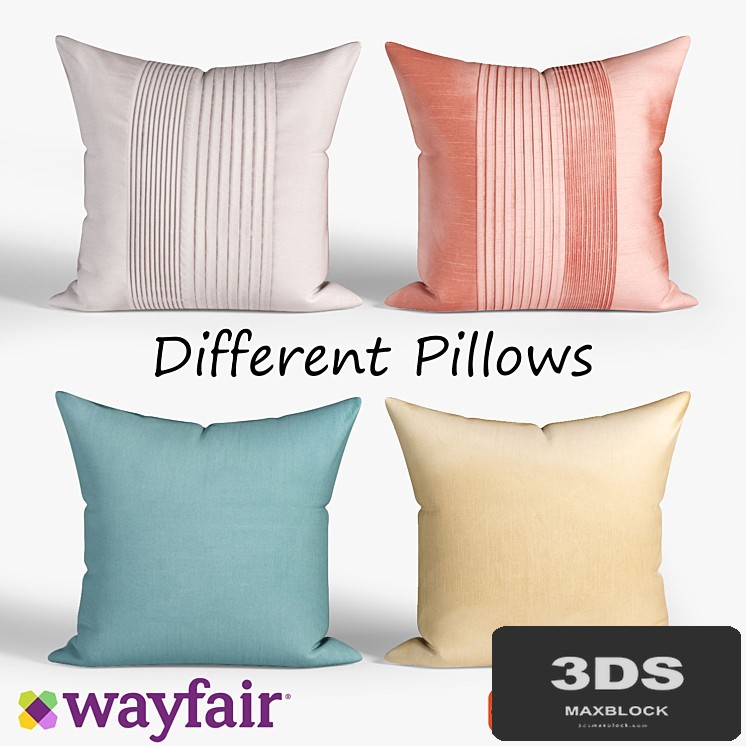 Decorative pillows Wayfair. set 025