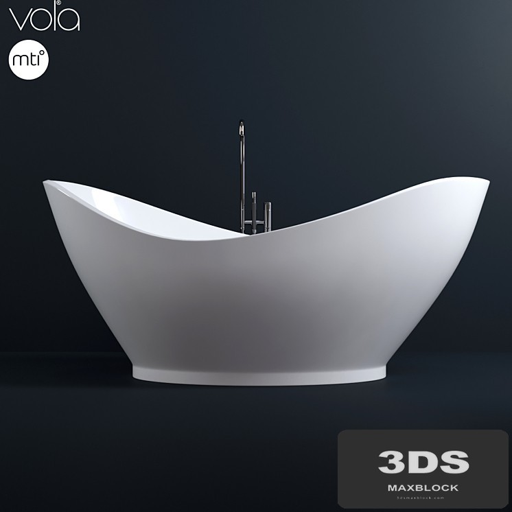 MTI Juliet Bathtub with Vola FS1 Tubfiller