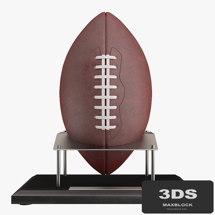 NFL Football Ball with Stand