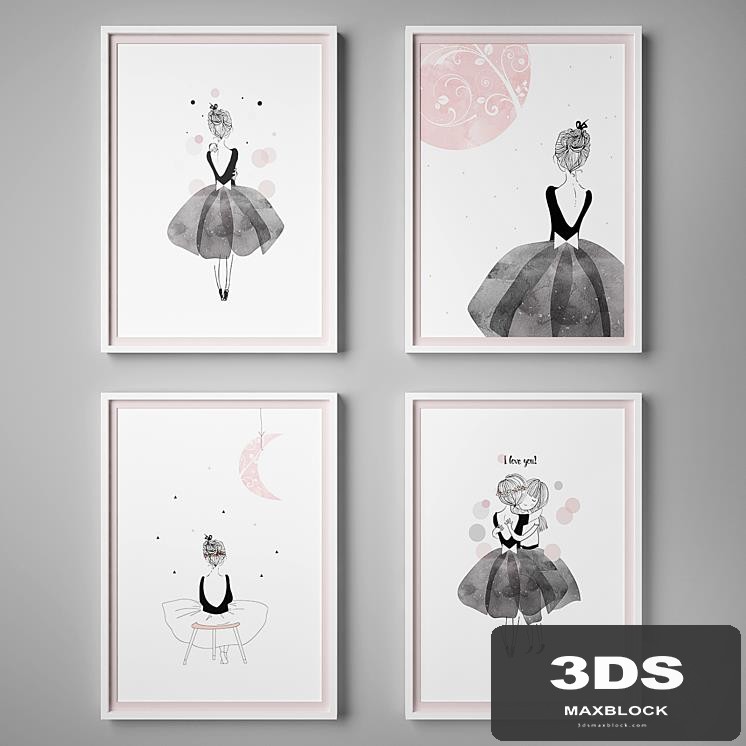 Set of paintings 36