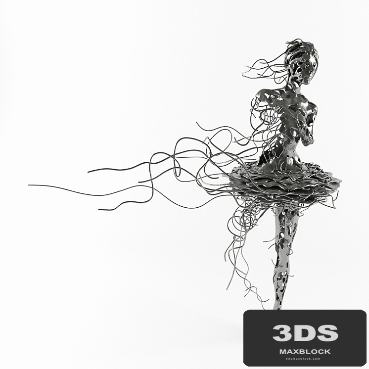 Unravel Sculpture by REGARDT VAN DER MEULEN