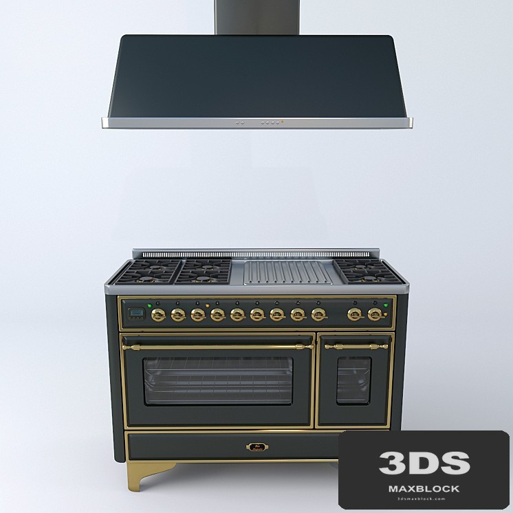 Kitchen unit "MAJESTIC" ILVE M-120