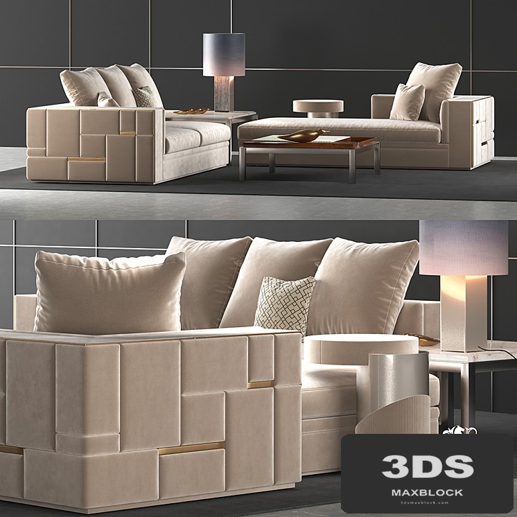 Visionnaire Babylon sofa set