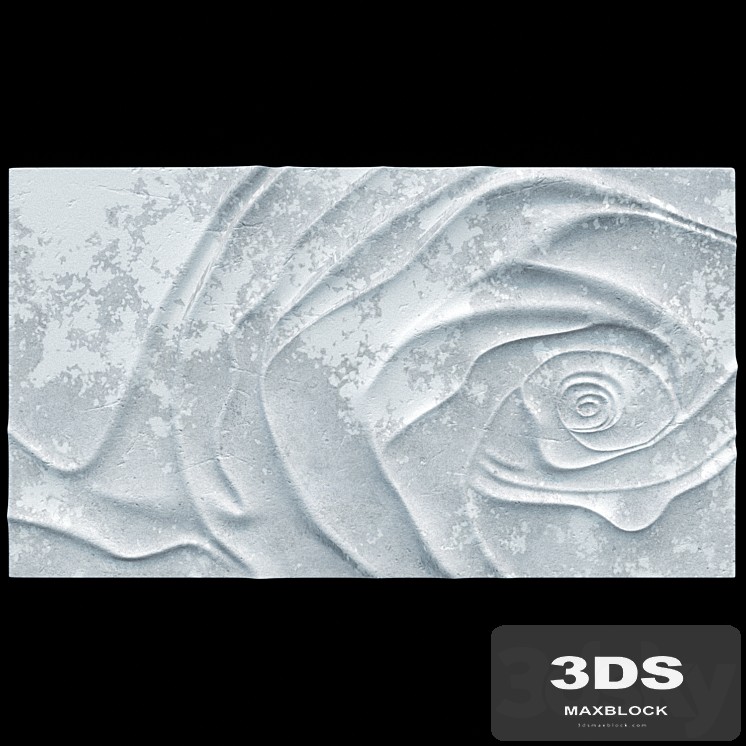 Decorative panel "Rose"