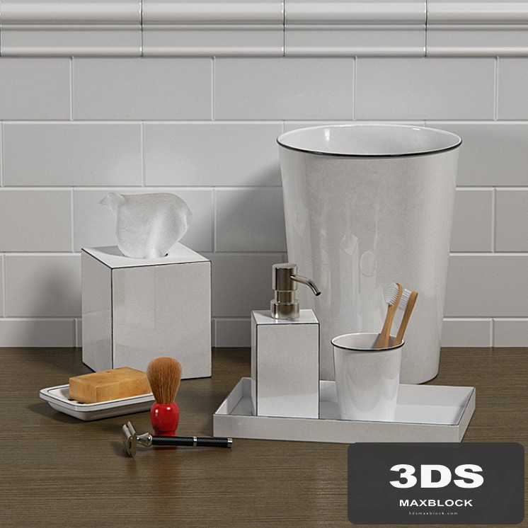 Enamel Bath Accessories