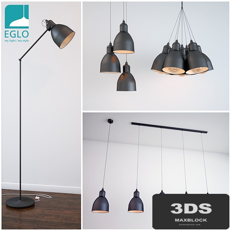 EGLO PRIDDY SET